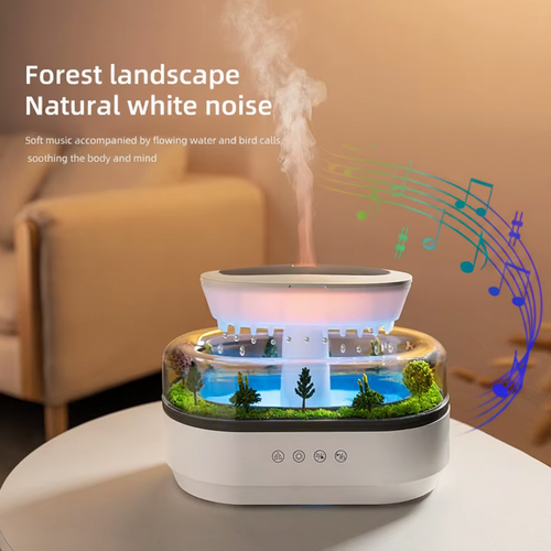 Raindrop Cloud diffuser forest landscape natural white noise